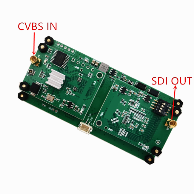 CVBS转SDI CVBS TO SDI PAL TO SDI  NTSC TO SDI工业级 小尺寸