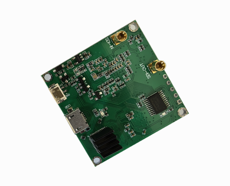 SDI转USB2.0 SDI TO USB2.0 免驱 UVC 工业级 小体积 SDI环出 38*38mm